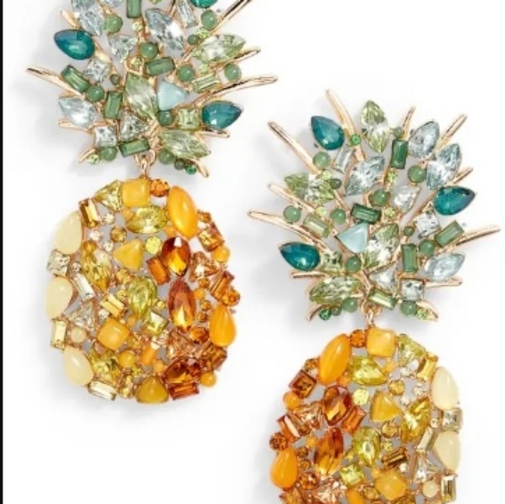 Baublebar Authentic Pineapple Earrings - image 2